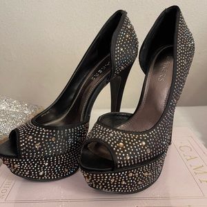 Never worn bakers crystal heel